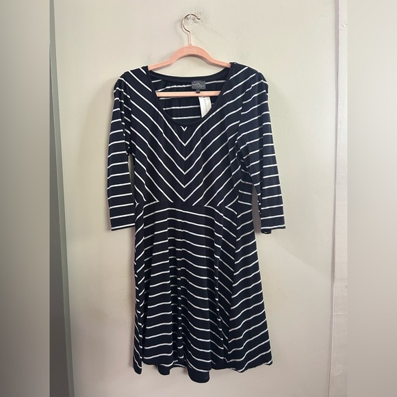 Market & Spruce Dresses & Skirts - Stitch‎ fix market and spruce Spencer striped dress large